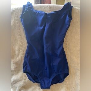 Revolution ROYAL BLUE Leotard Petite Adult - style RD50003 , never used